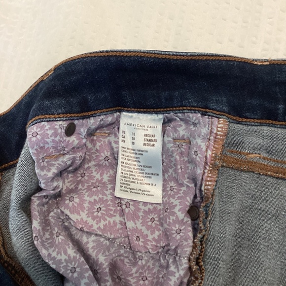 American Eagle High Rise Skinny Kick jeans - Picture 4 of 7